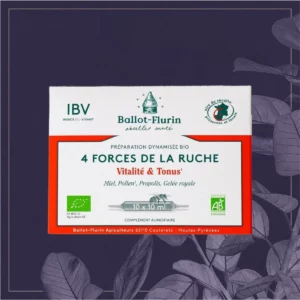 4 FORCES DE LA RUCHE (10 AMP ) 100ML BIO