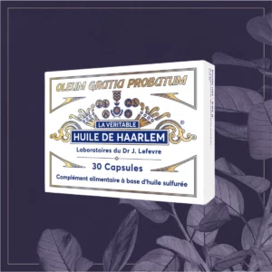 LA VERITABLE HUILE DE HAARLEM 30 CAPSULES